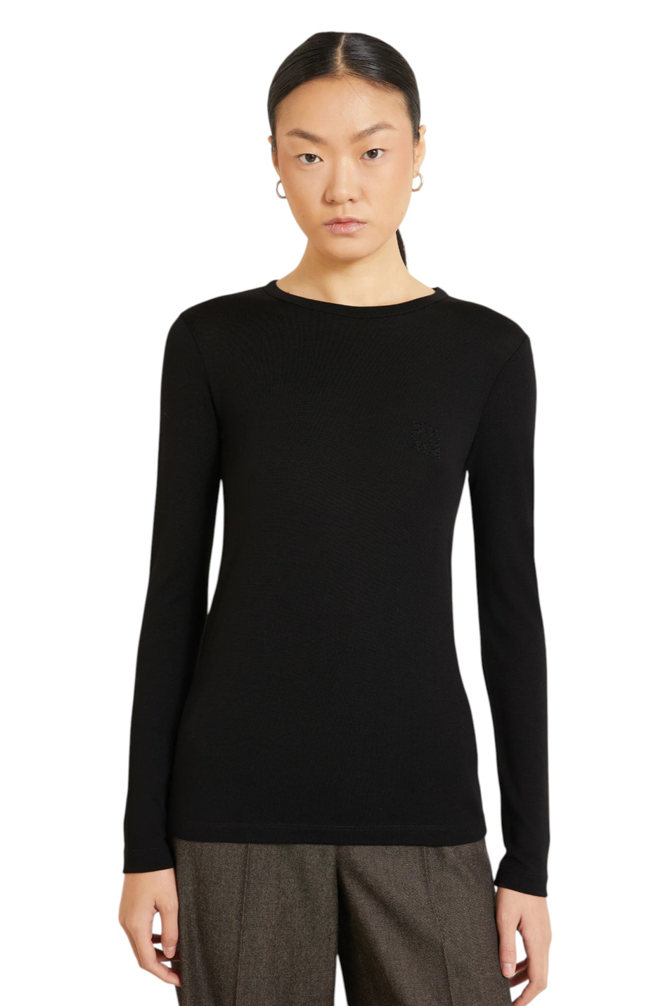 Женский Max Mara Лонгслив VICINI из шерсти (цвет ), артикул 2621946022 | Фото 4