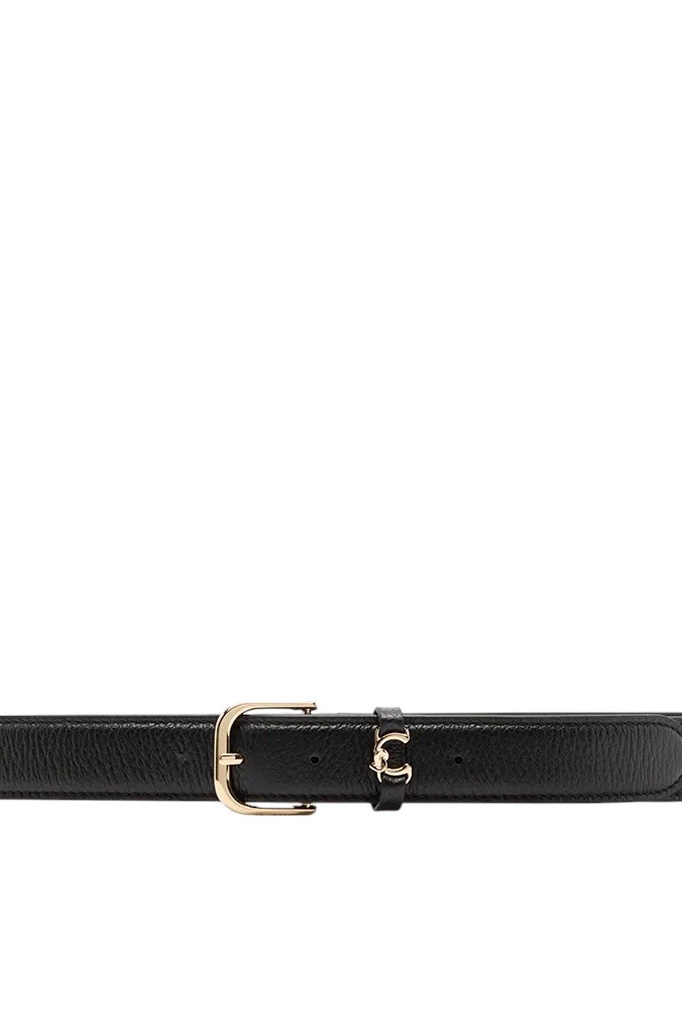Женский Coccinelle Ремень METAL LOOP с логотипом (цвет ), артикул E3TOS110601 | Фото 2