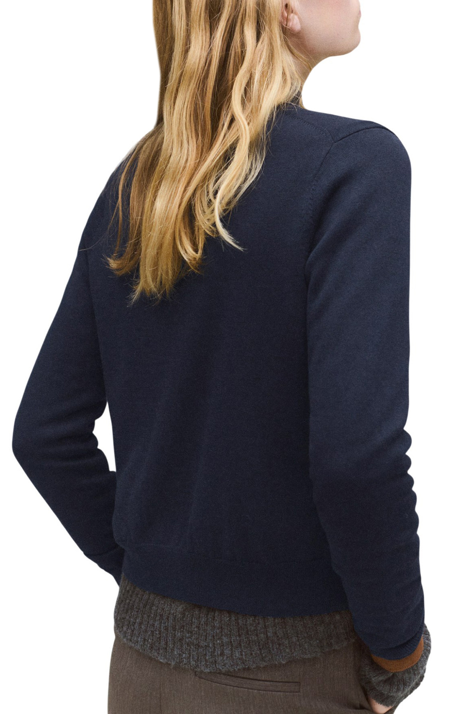 Женский Mango Кардиган OLSEN однотонный (цвет ), артикул 27071191 | Фото 4