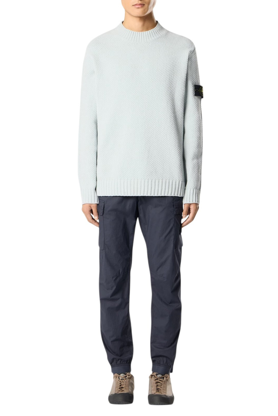 Мужской Stone Island Брюки карго однотонные (цвет ), артикул L1S153100031-S0003 | Фото 3