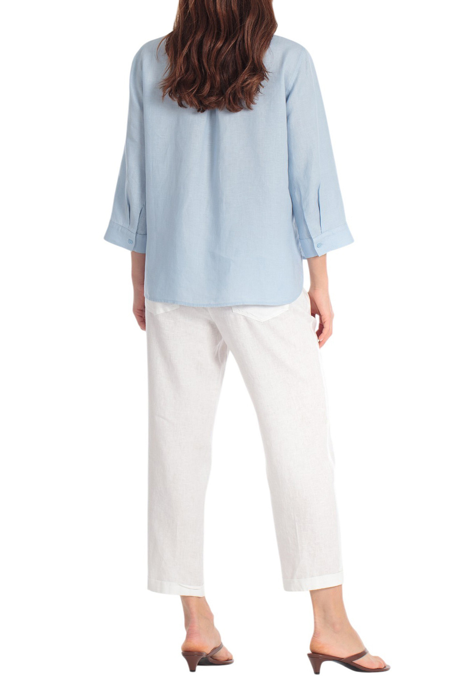 Женский Gerry Weber Блузка изо льна (цвет ), артикул N61029 | Фото 4
