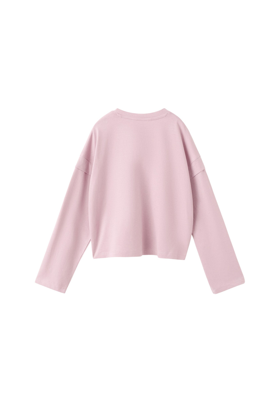 Девочкам Mango Kids Лонгслив SHOULD из хлопка (цвет ), артикул 27001339 | Фото 2