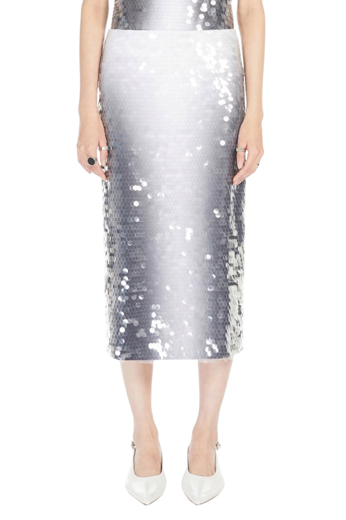 Женский Sportmax Юбка TOANO с пайетками (цвет ), артикул 2512771022 | Фото 3
