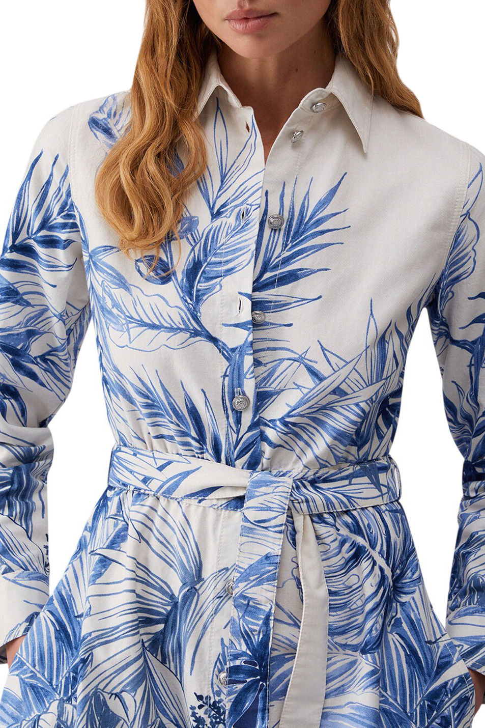 Женский Liu Jo Платье из натурального хлопка с принтом (цвет ), артикул UA6305T6299 | Фото 5