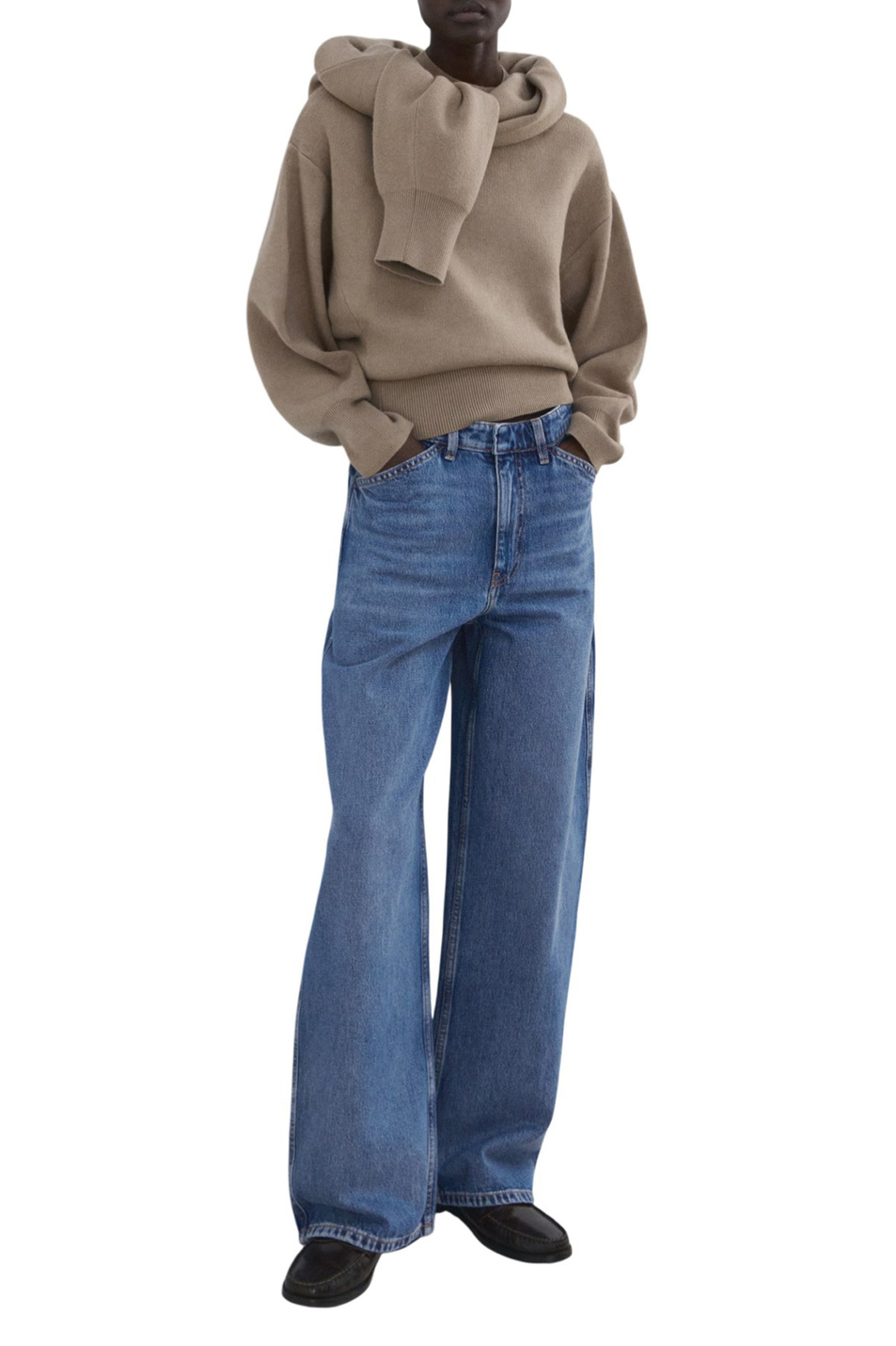 Женский Mango Джинсы BLUES со средней посадкой (цвет ), артикул 27014077 | Фото 2