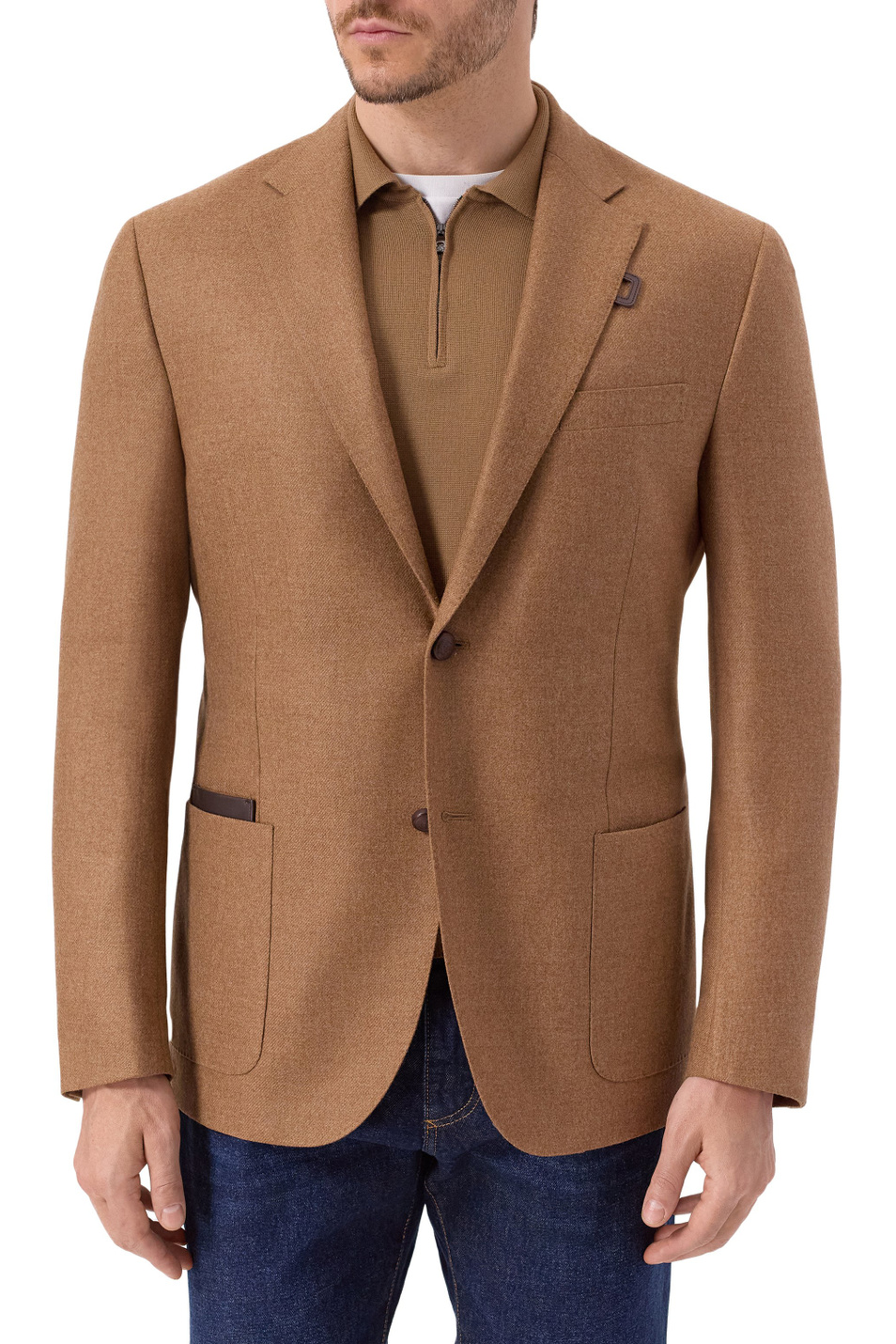 Мужской Corneliani Пиджак из шерсти и кашемира (цвет ), артикул 26XG66-2618267 | Фото 4