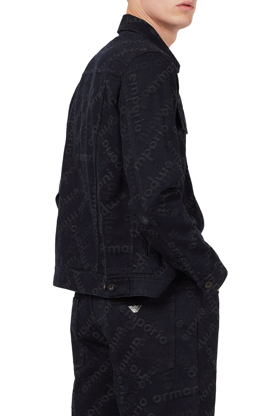 Emporio Armani Джинсовая куртка без подкладки (цвет ), артикул 3K1B89-1DY6Z | Фото 4