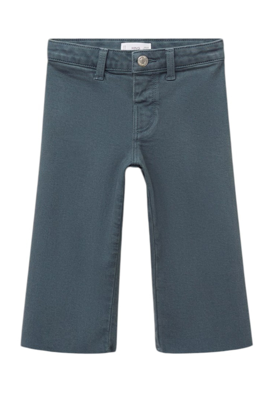 Девочкам Mango Kids Джинсы SEAMLESS однотонные (цвет ), артикул 87000622 | Фото 1
