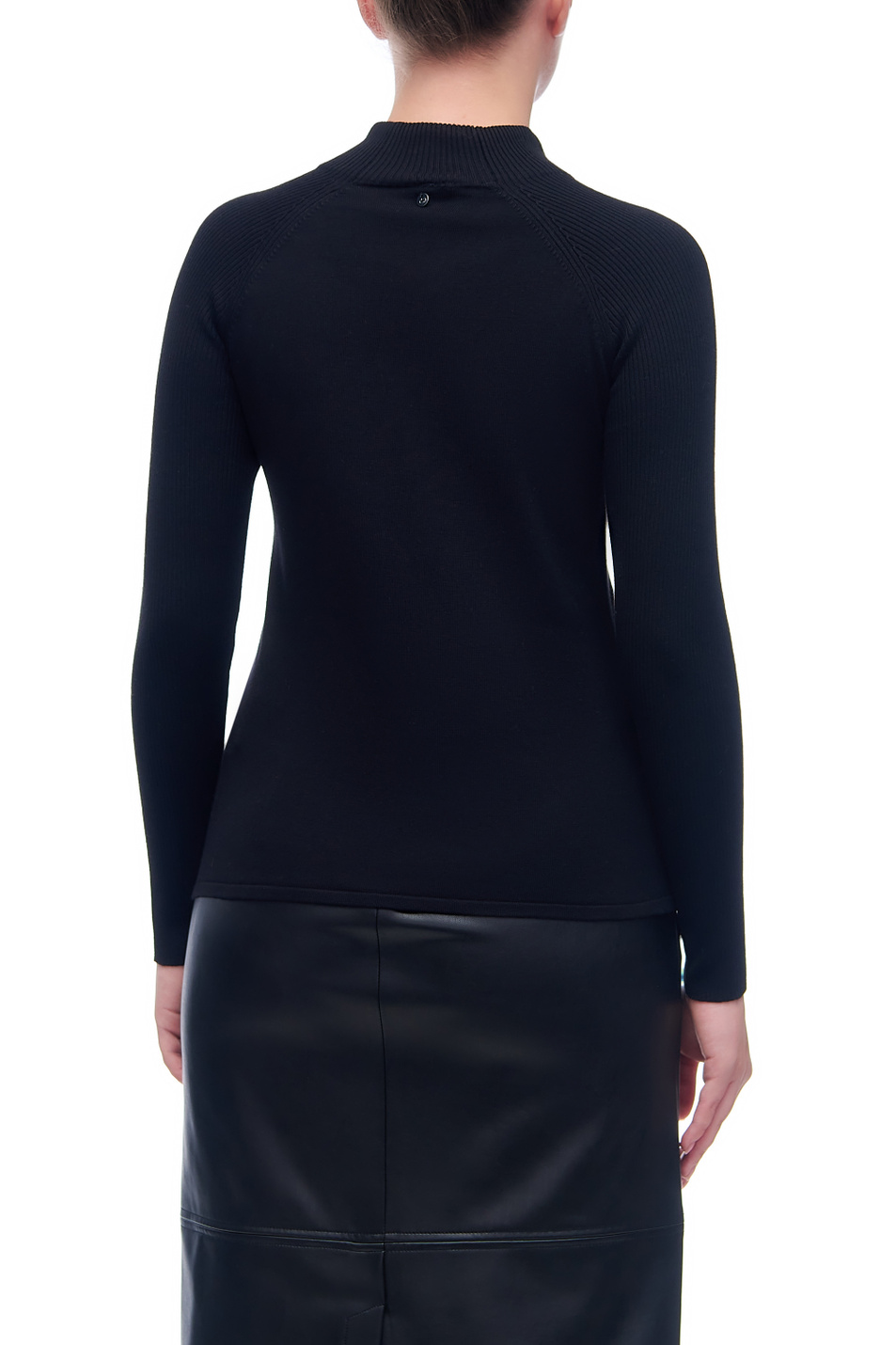 Женский Gerry Weber Джемпер из вискозы с высоким воротником (цвет ), артикул 97610-44702 | Фото 6