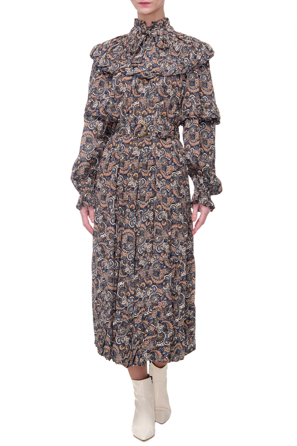 Женский Ulla Johnson Платье Annalisa Gown из шелка (цвет ), артикул FA210116 | Фото 3