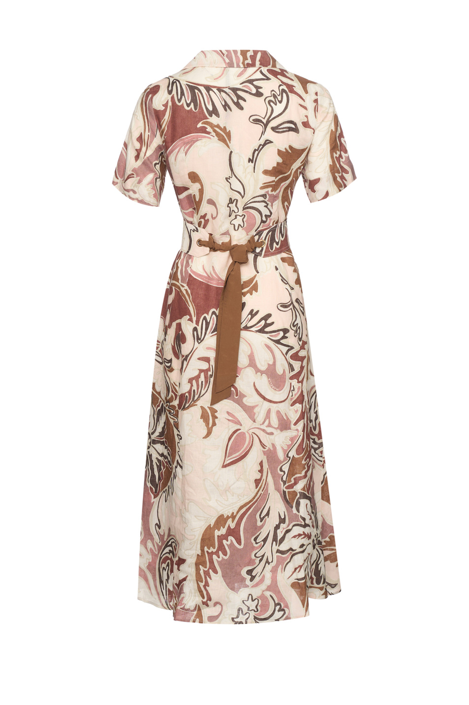 Женский MARELLA Платье MLSPACCHE из льна с принтом (цвет ), артикул 2613221124 | Фото 2