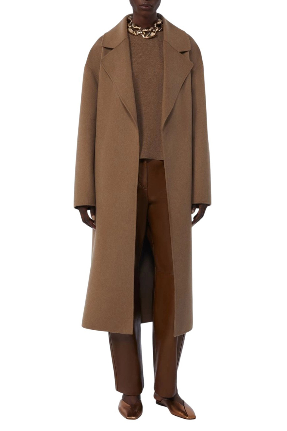 Джемпер NEBBIE из шерсти и кашемира|Основной цвет:Коричневый Женский Max Mara Джемпер NEBBIE из шерсти и кашемира (цвет ), артикул 2619361101 | Фото 2