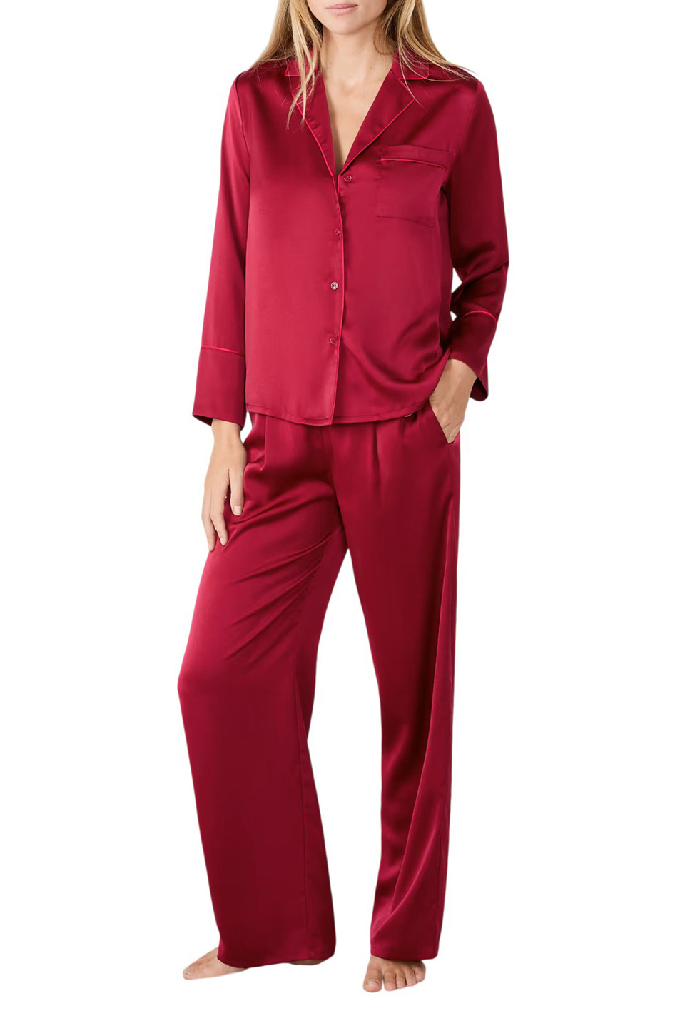 Женский Etam Пижамная рубашка ERIKE (цвет ), артикул 6555686 | Фото 2