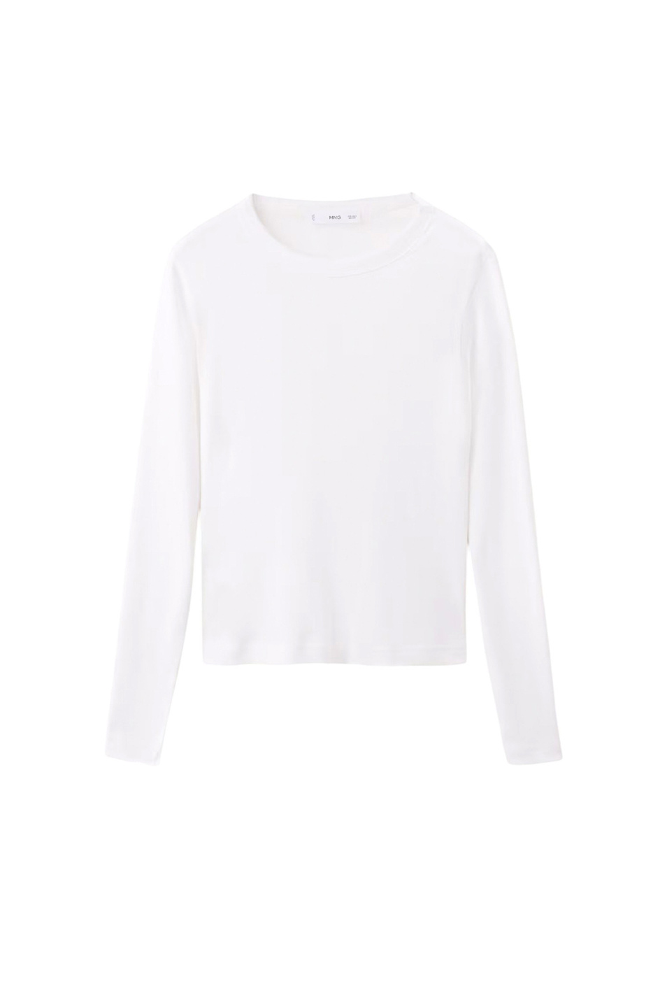 Женский Mango Лонгслив ENI из натурального хлопка (цвет ), артикул 27001352 | Фото 1