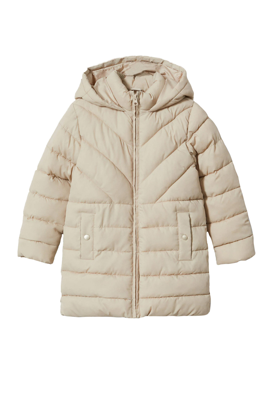 Девочкам Mango Kids Стеганое пальто ALILONG3 (цвет ), артикул 37013255 | Фото 1