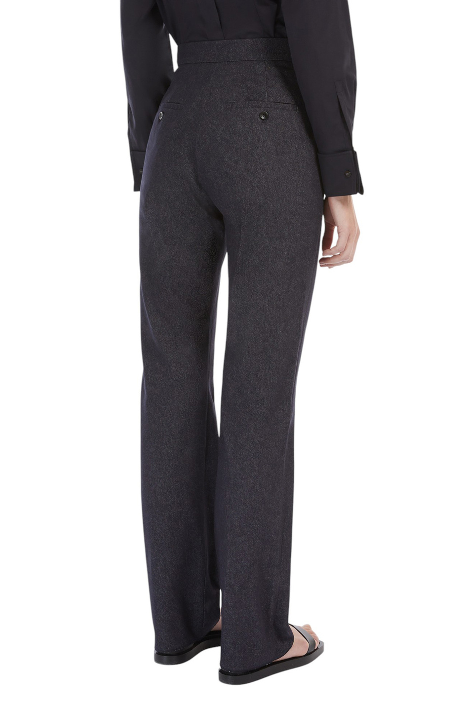 Женский Max Mara Брюки GALIZIA из хлопка (цвет ), артикул 2511131013 | Фото 4