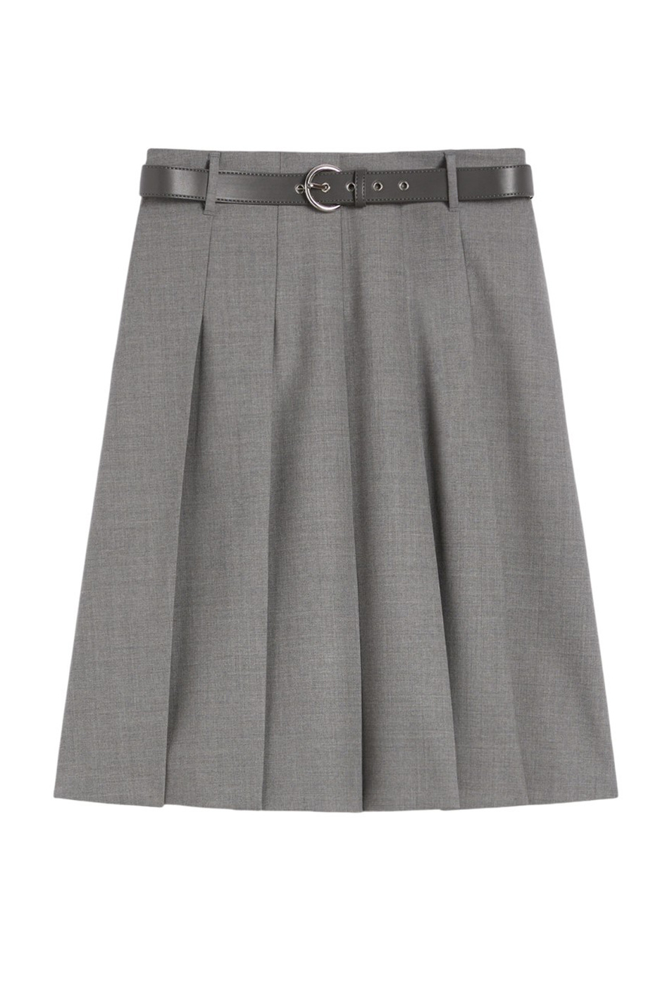Женский Max Mara Юбка GIMMY из шерсти с ремнем (цвет ), артикул 2526106042 | Фото 1