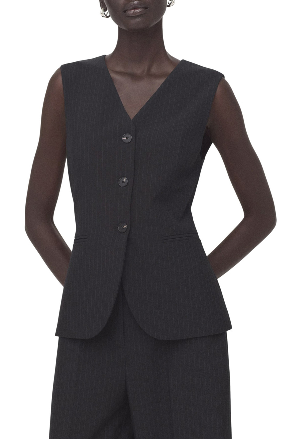 Женский Mango Комбинезон ERIN2 в полоску (цвет ), артикул 27034085 | Фото 4