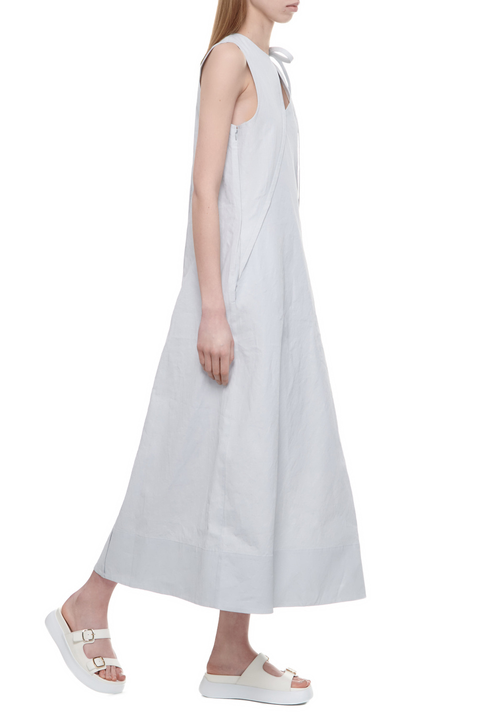 Женский CO Платье из чистого льна (цвет ), артикул 4935BCLS-PS24 | Фото 2