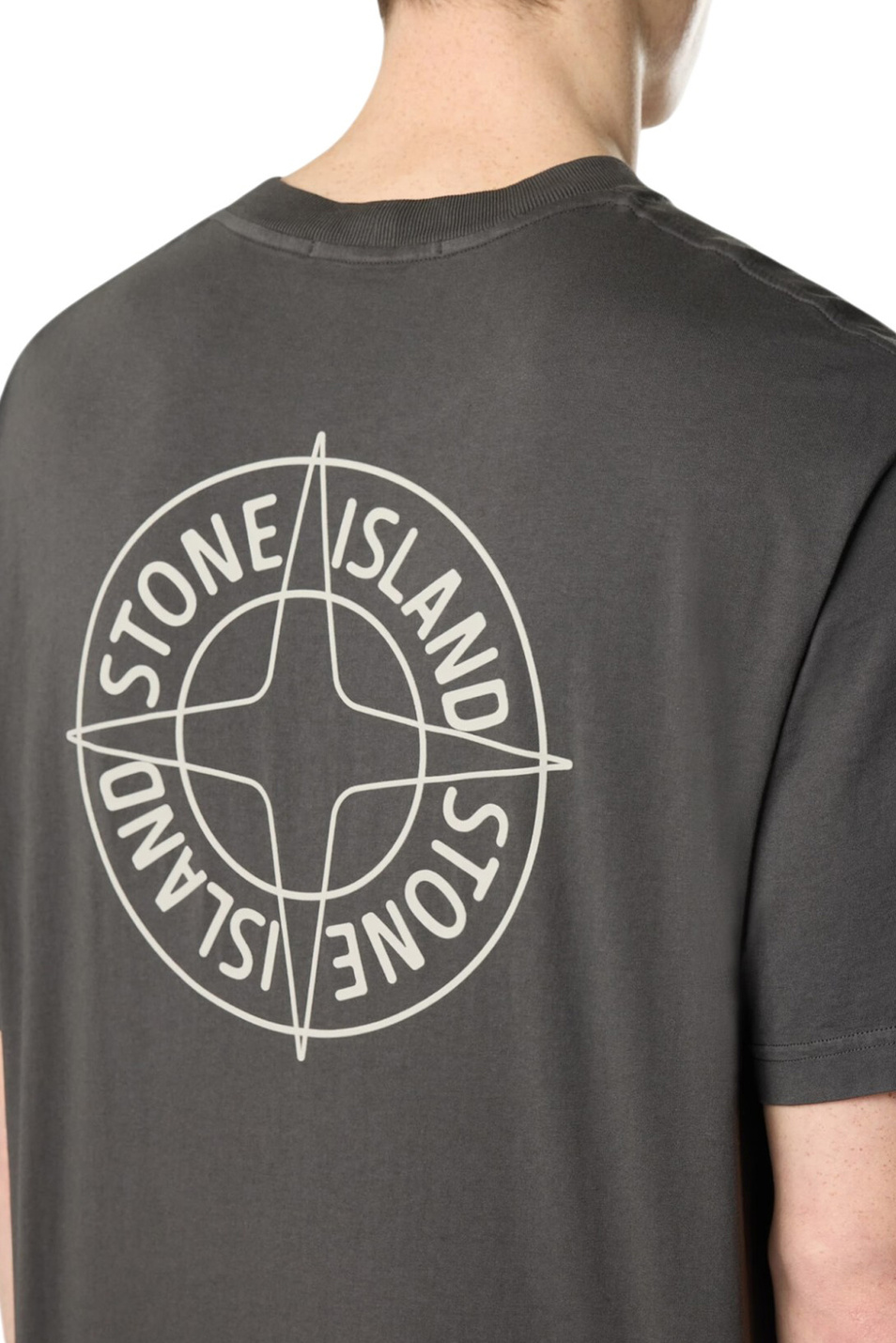 Мужской Stone Island Футболка из хлопка с принтом (цвет ), артикул L1S152100001-S0284 | Фото 6