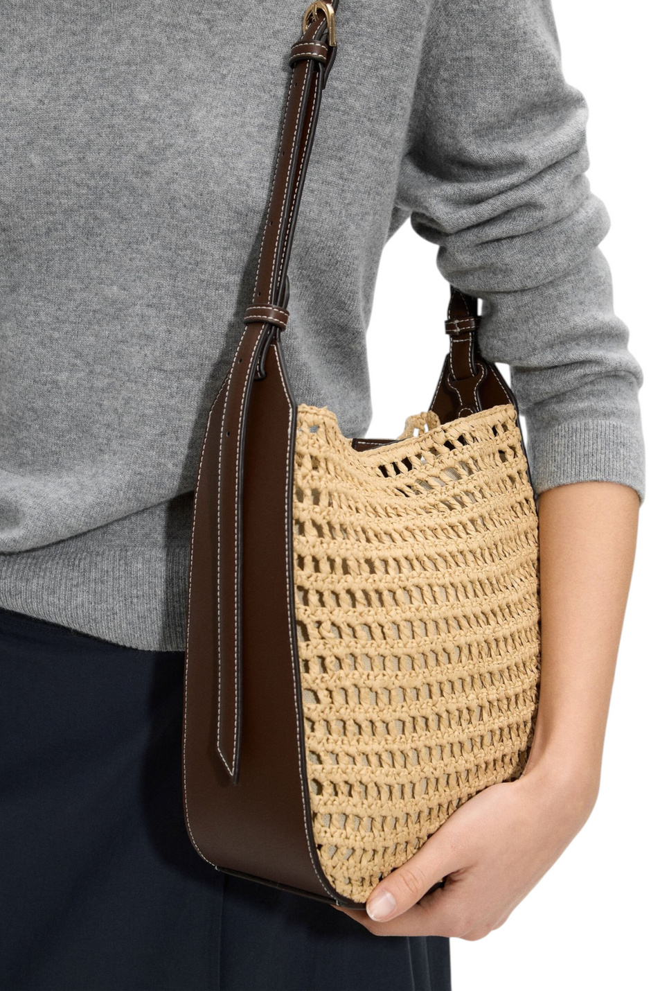 Женский Parfois Сумка плетеная (цвет ), артикул 245206 | Фото 5