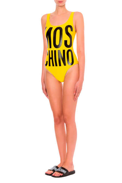 Слитный купальник MAXI LOGO|Основной цвет:Желтый|Артикул:A8103-5211 | Фото 2