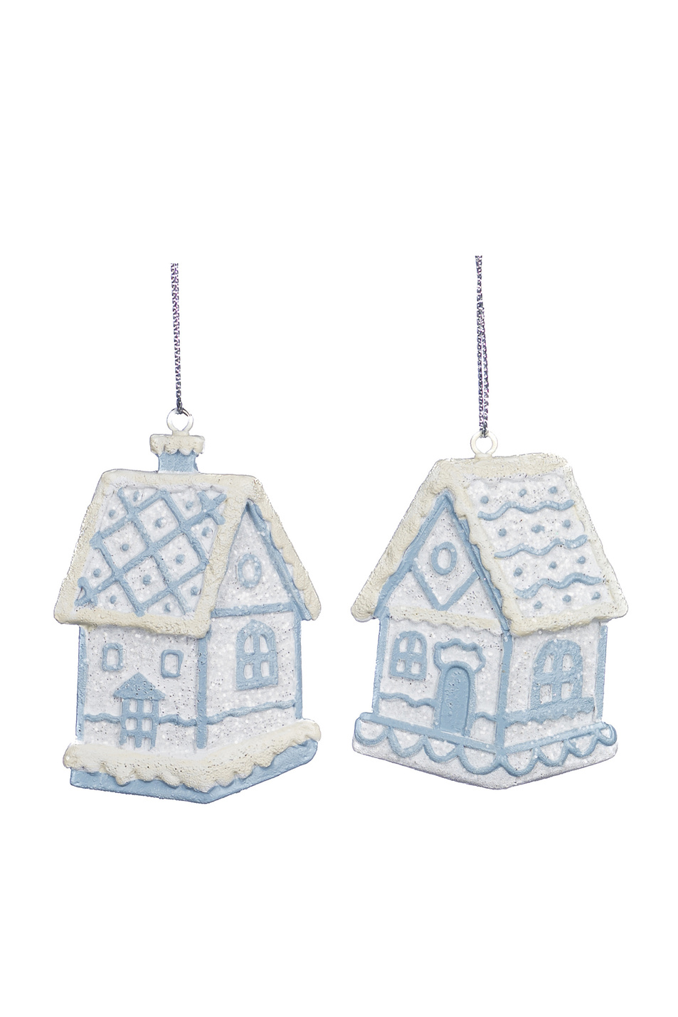 Елочная игрушка "Пряничный домик", 8 см|Основной цвет:Голубой Не имеет пола Goodwill Елочная игрушка "Пряничный домик", 8 см (цвет ), артикул MC 38235 | Фото 1
