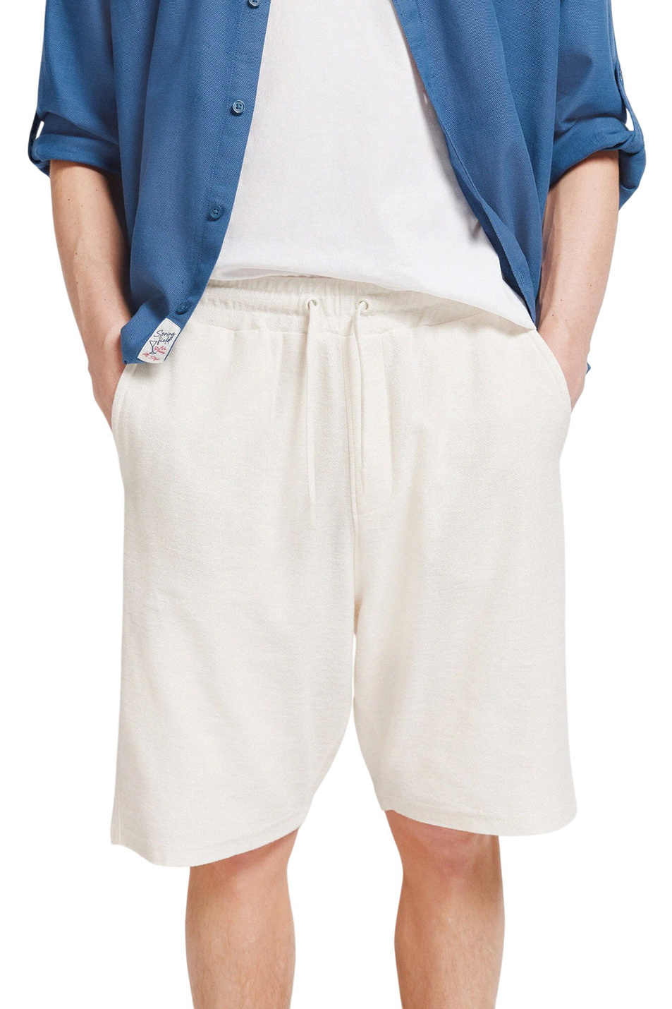 Мужской Springfield Шорты из хлопка (цвет ), артикул 0223735 | Фото 4
