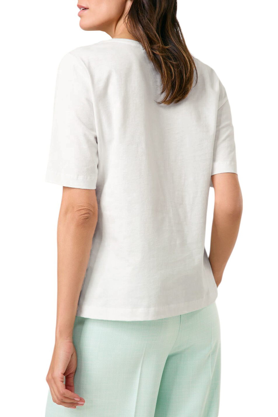 Женский Gerry Weber Футболка из хлопка (цвет ), артикул 570279-35018 | Фото 5