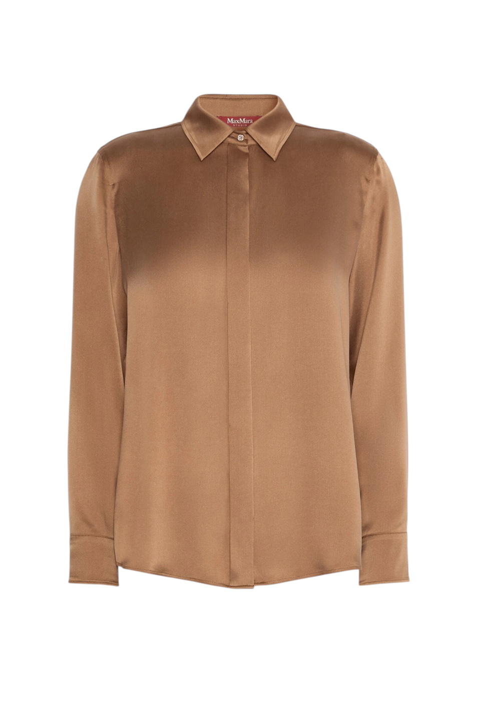 Женский Max Mara Рубашка XERO из шелка (цвет ), артикул 2626116022 | Фото 1