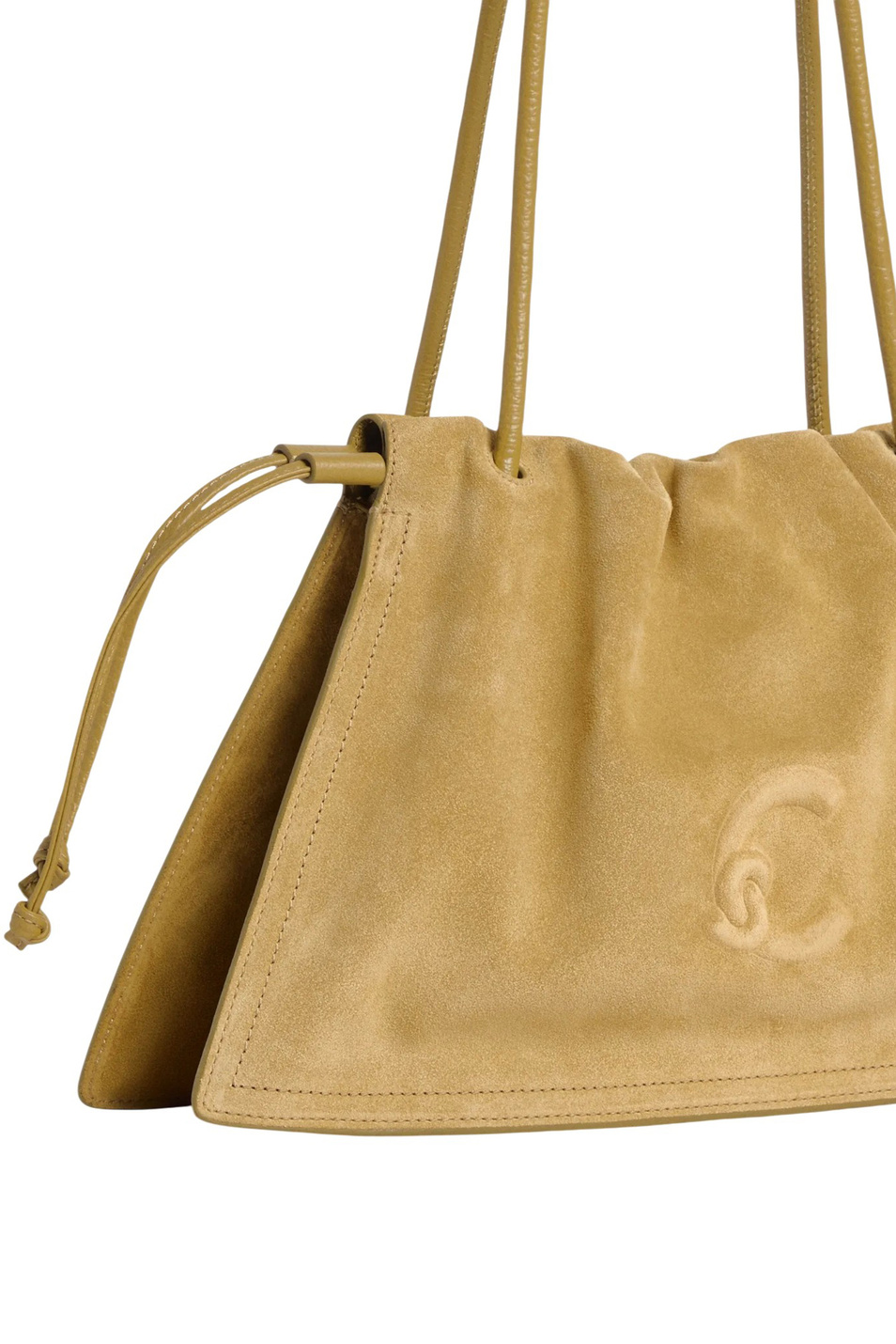 Сумка DULSE из натуральной замши|Основной цвет:Бежевый Женский Coccinelle Сумка DULSE из натуральной замши (цвет ), артикул E1SS6130101 | Фото 4