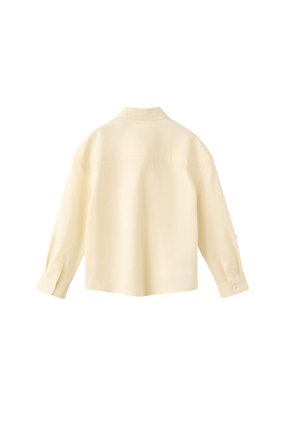 Мальчикам Mango Kids Рубашка SUNRISE из льна и хлопка (цвет ), артикул 27068263 | Фото 2