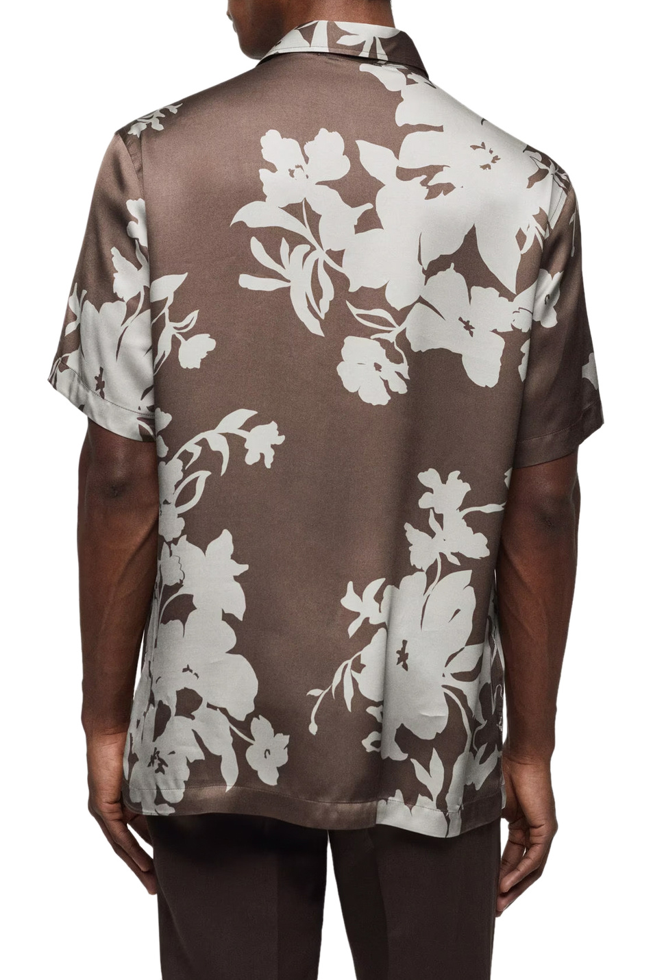 Мужской Mango Man Рубашка MAUIT с цветочным принтом (цвет ), артикул 67066312 | Фото 4