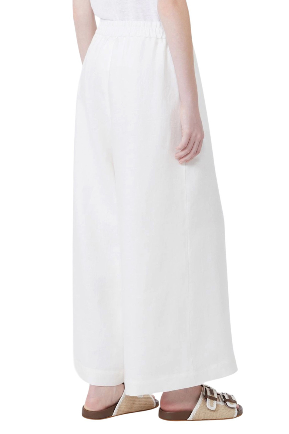 Женский Weekend Max Mara Брюки FELINO из льна (цвет ), артикул 2615131042 | Фото 5