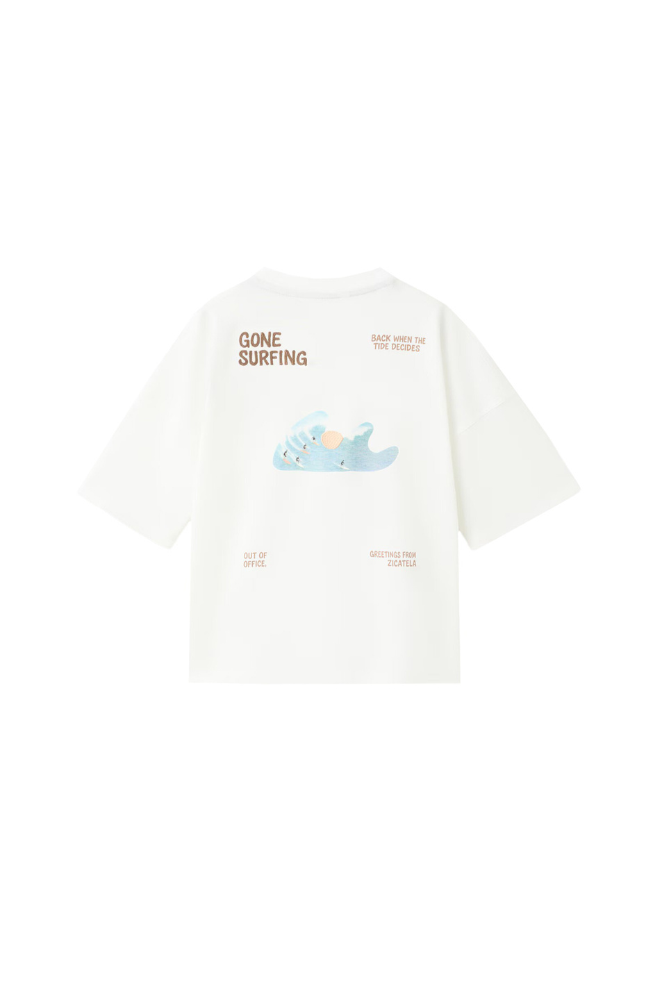 Мальчикам Mango Kids Футболка OLA из хлопка (цвет ), артикул 27076340 | Фото 2