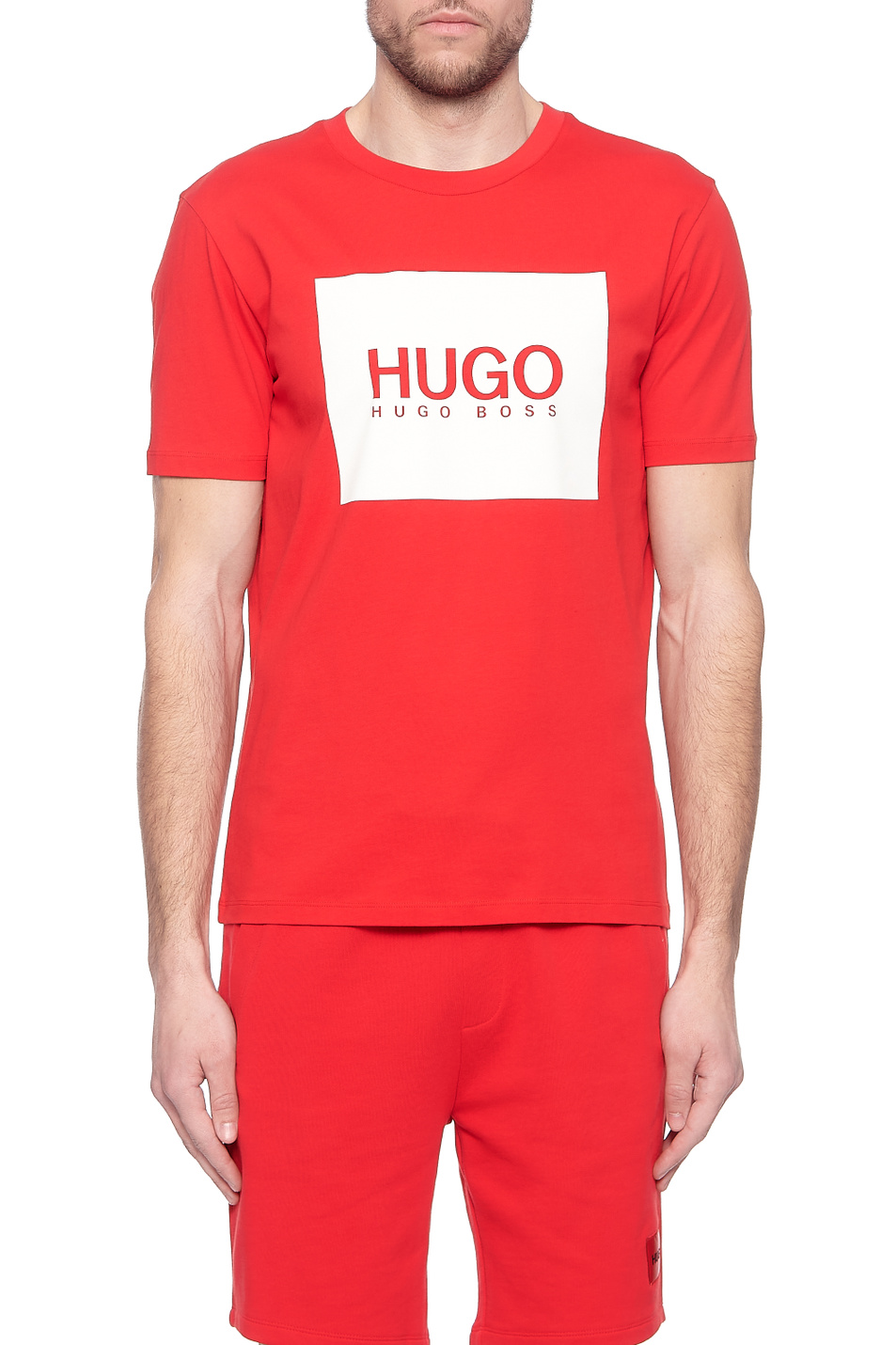 HUGO Футболка Dolive из хлопкового джерси с логотипом (цвет ), артикул 50448795 | Фото 3