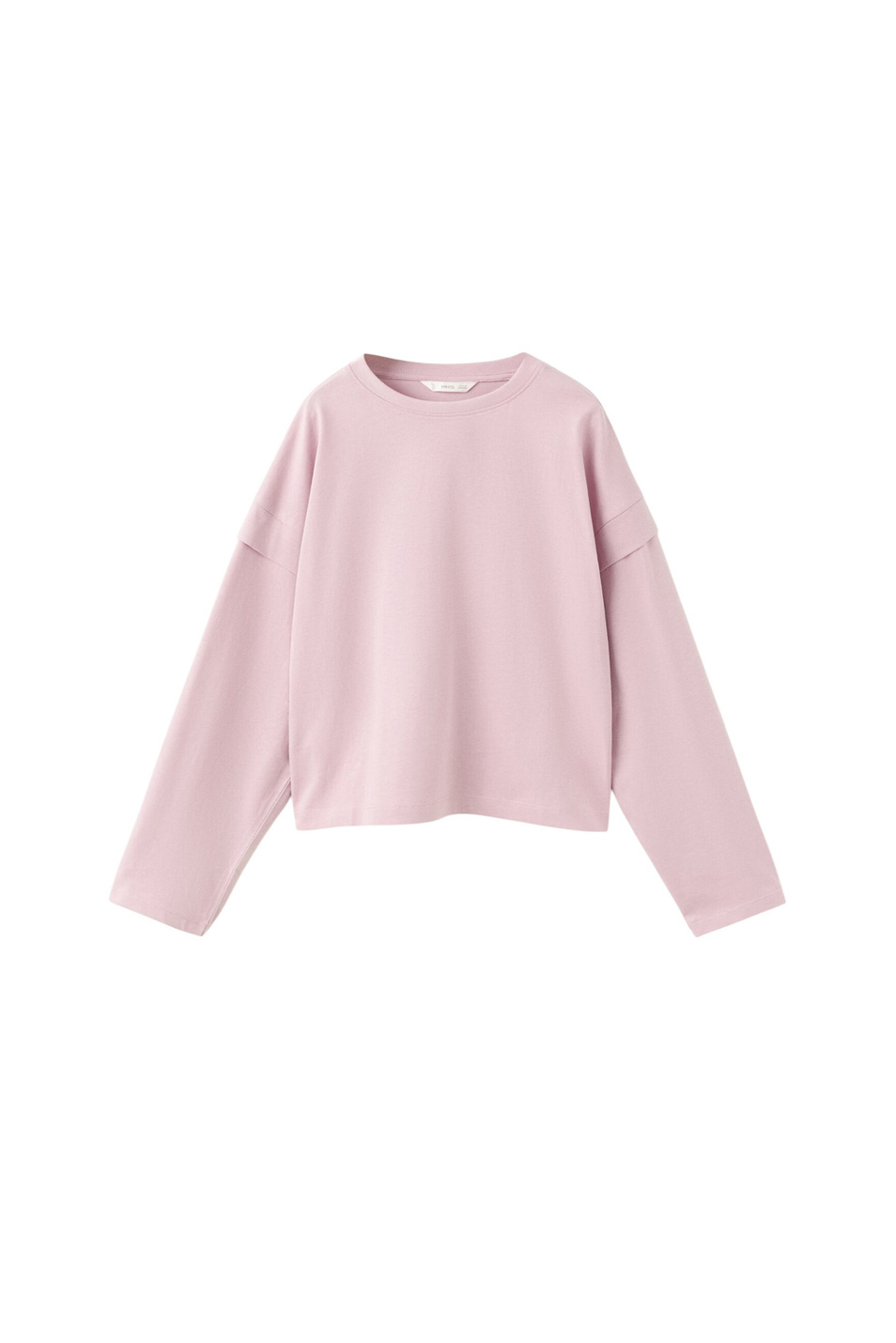 Девочкам Mango Kids Лонгслив SHOULD из хлопка (цвет ), артикул 27001339 | Фото 1