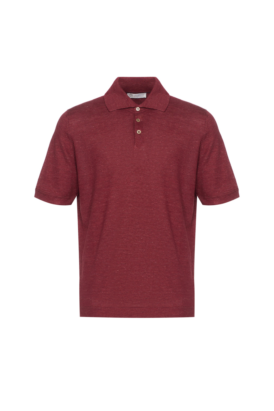 Мужской Brunello Cucinelli Поло из льна и хлопка (цвет ), артикул M2L00315 | Фото 1