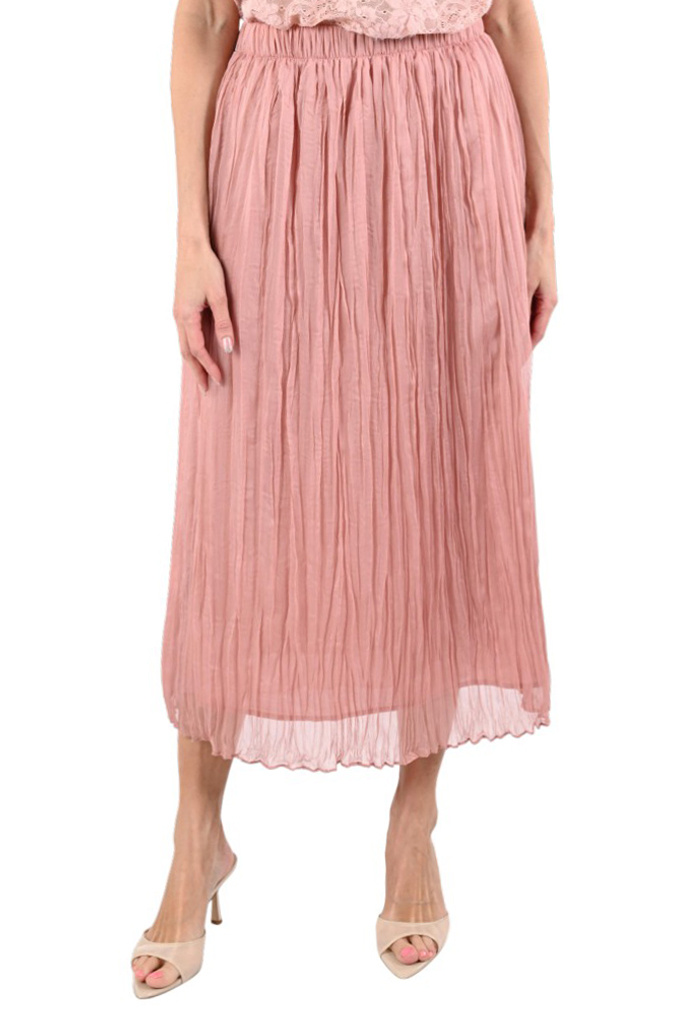 Юбка однотонная|Основной цвет:Розовый Женский OUI Юбка однотонная (цвет ), артикул 97104 | Фото 4