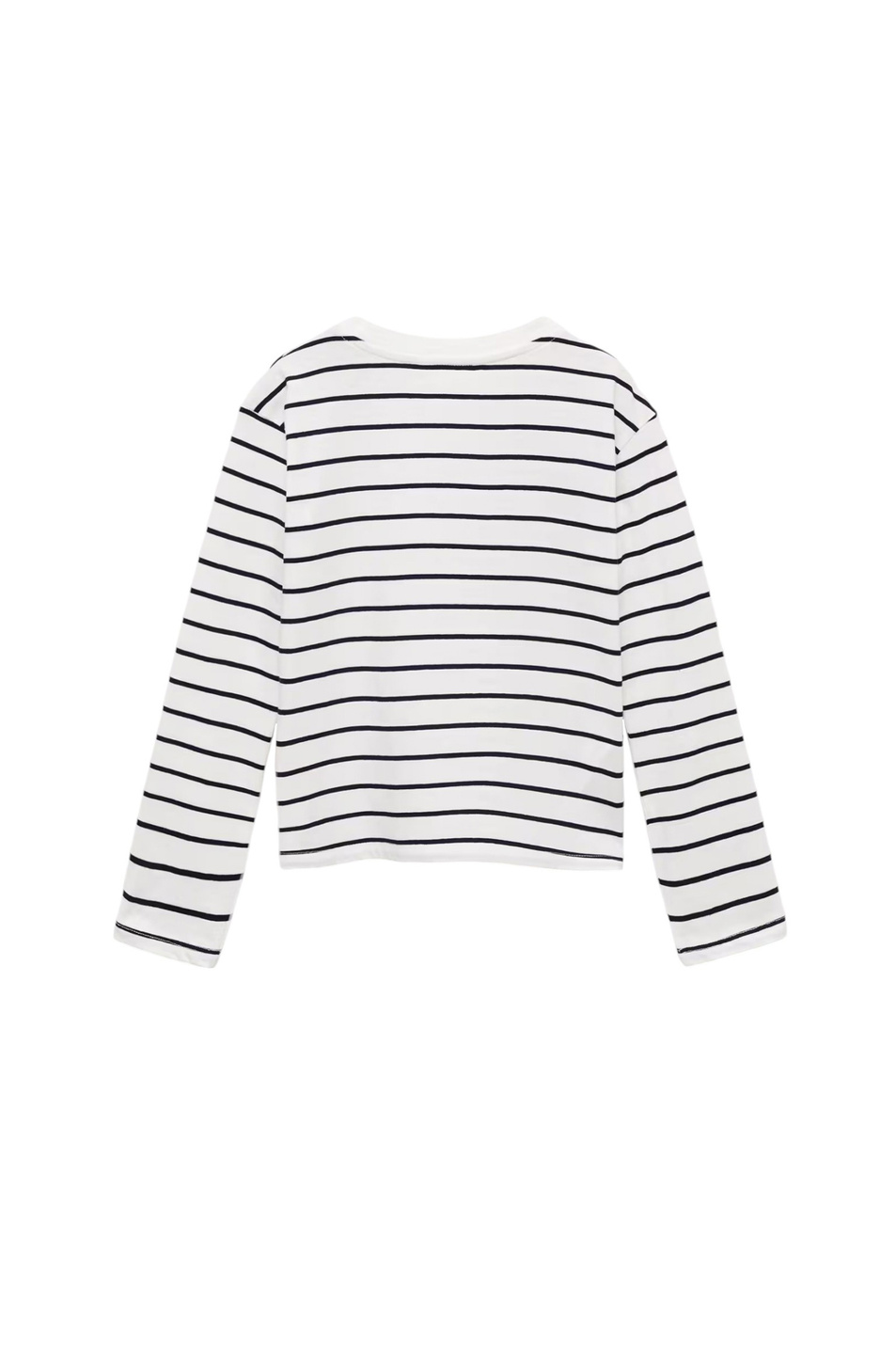 Девочкам Mango Kids Лонгслив STRIPES в полоску (цвет ), артикул 87040641 | Фото 2