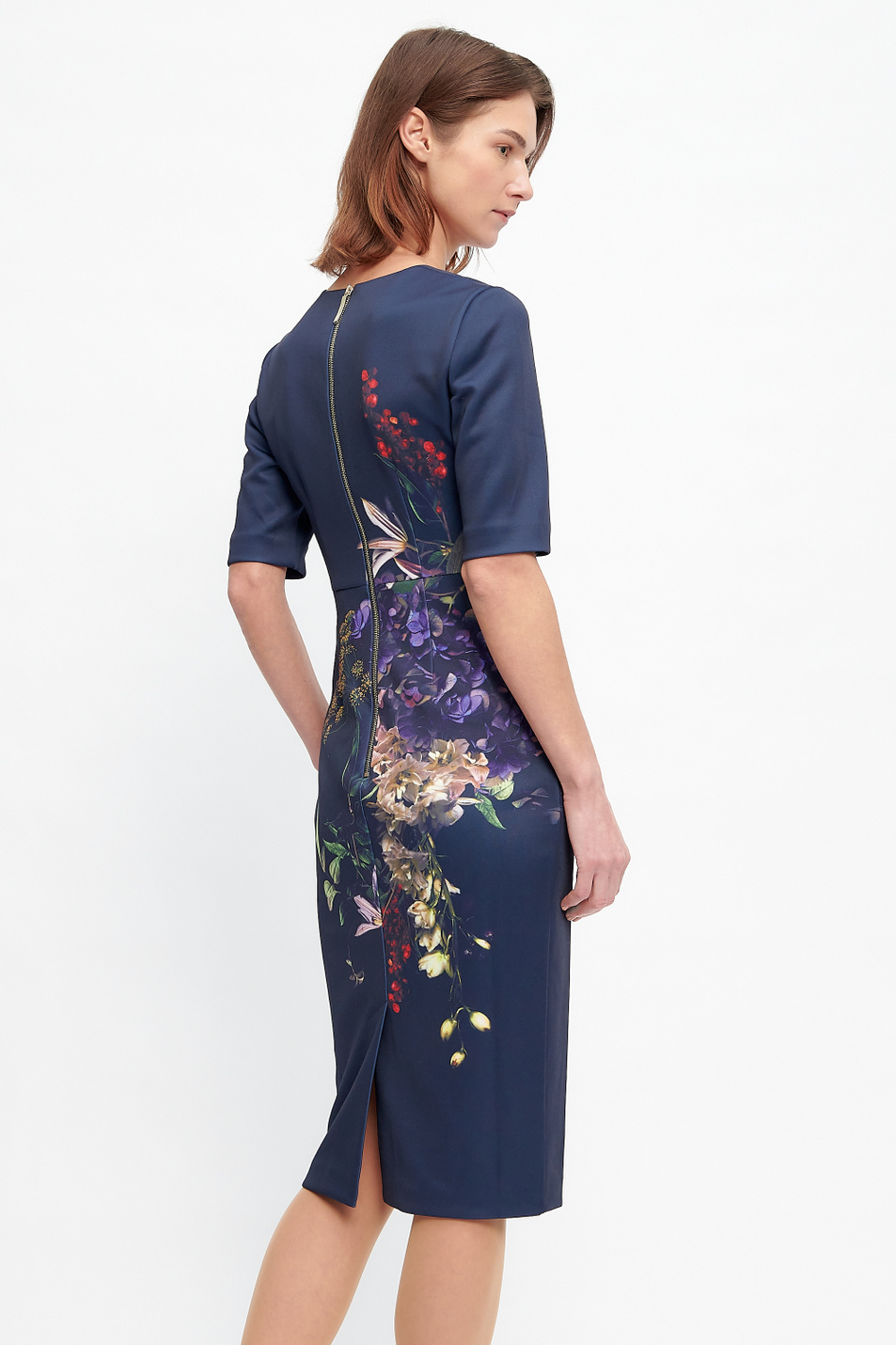 Ted Baker Платье CARVIR с цветочным принтом (цвет ), артикул 247449 | Фото 3