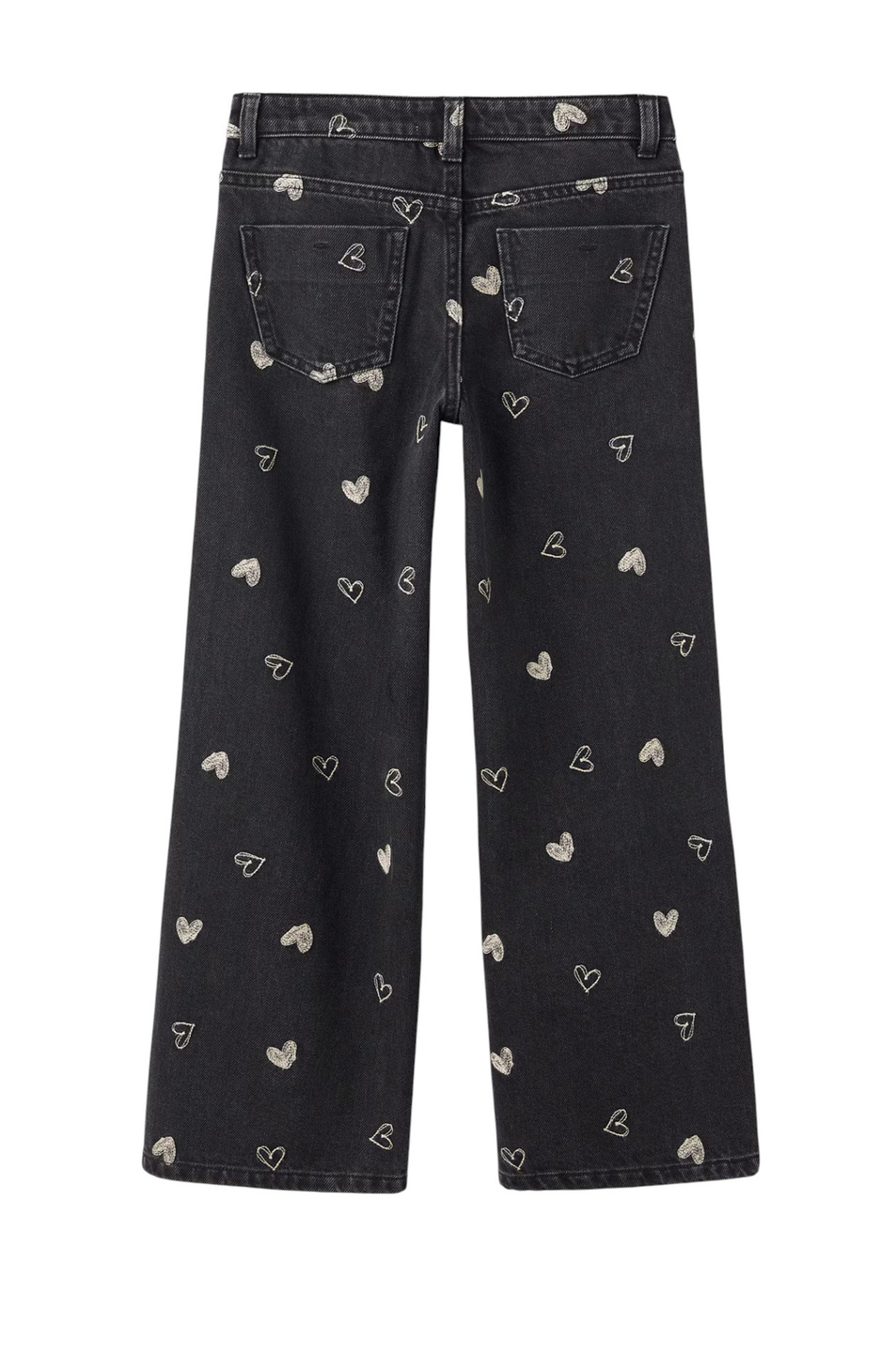 Девочкам Mango Kids Джинсы MILA с вышивкой (цвет ), артикул 17086725 | Фото 2