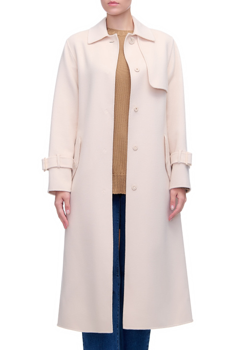 Max Mara Пальто FATA из смесовой шерсти с добавлением кашемира и шелка ( цвет), артикул 60160219 | Фото 1