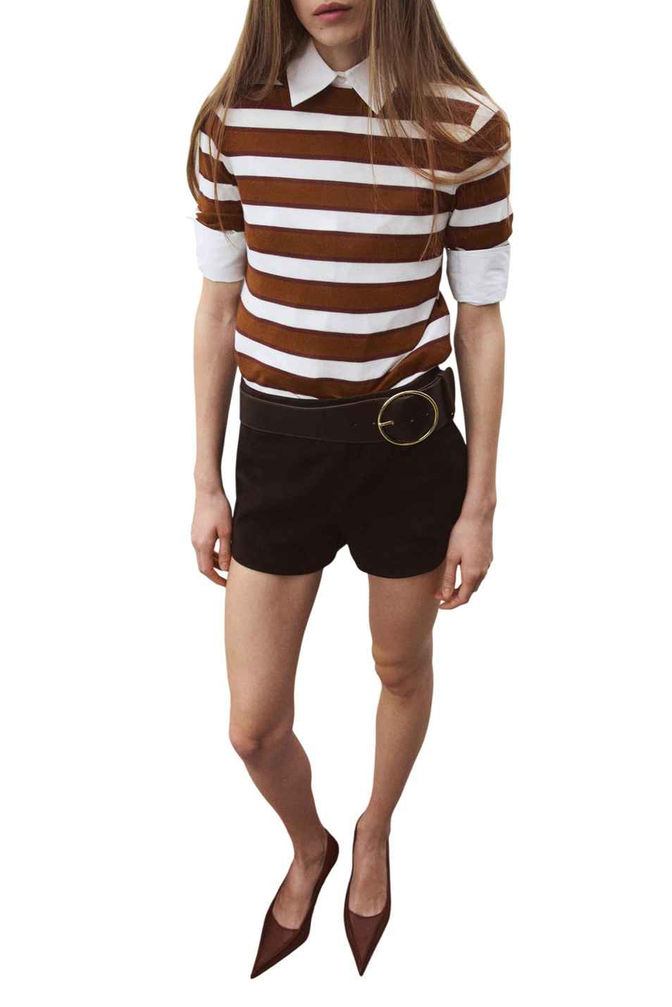 Женский Mango Джемпер COPENH с короткими рукавами (цвет ), артикул 27004784 | Фото 2