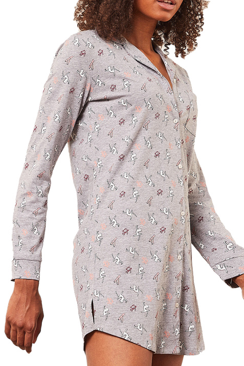 Etam Платье-рубашка YADALI с принтом ( цвет), артикул 6528368 | Фото 1