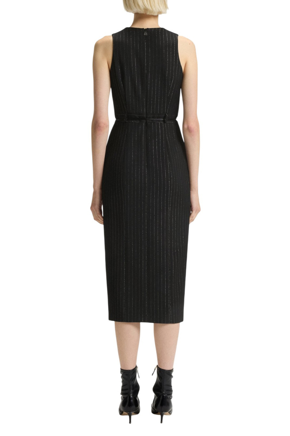 Платье Katoni с поясом|Основной цвет:Черный Женский HUGO Платье Katoni с поясом (цвет ), артикул 50547231 | Фото 4