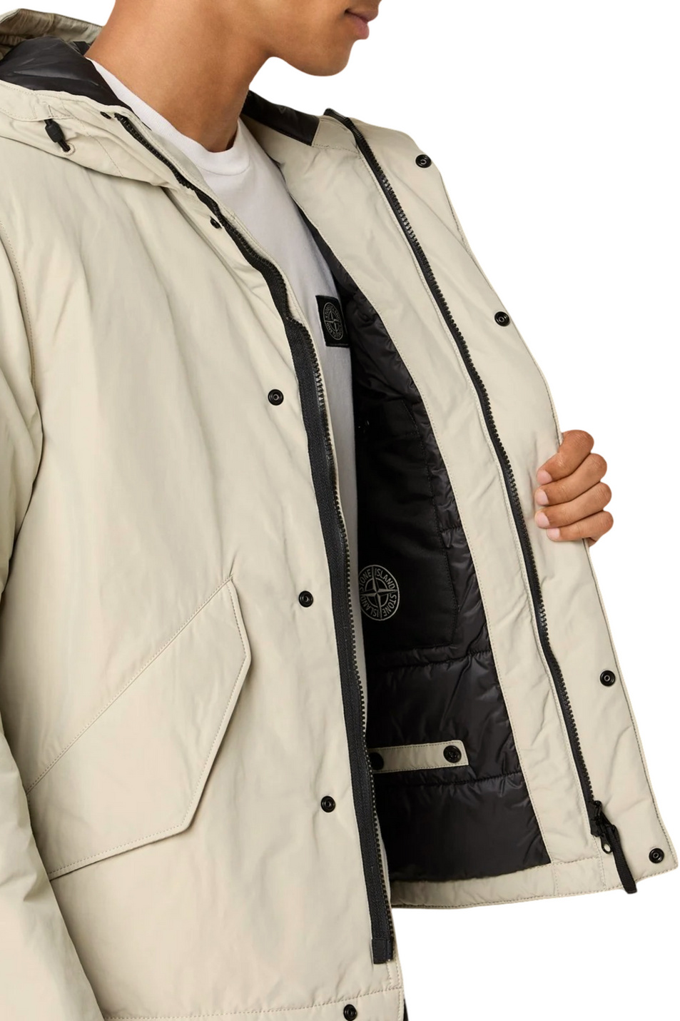 Мужской Stone Island Куртка с водоотталкивающим покрытием (цвет ), артикул L2S154100010-S0A26 | Фото 7