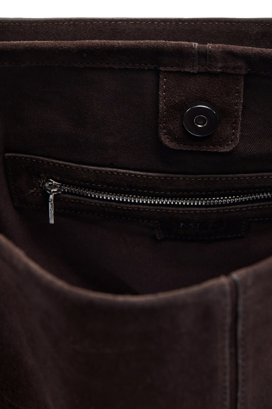 Женский Mango Сумка CARNABY из натуральной замши (цвет ), артикул 27061225 | Фото 3