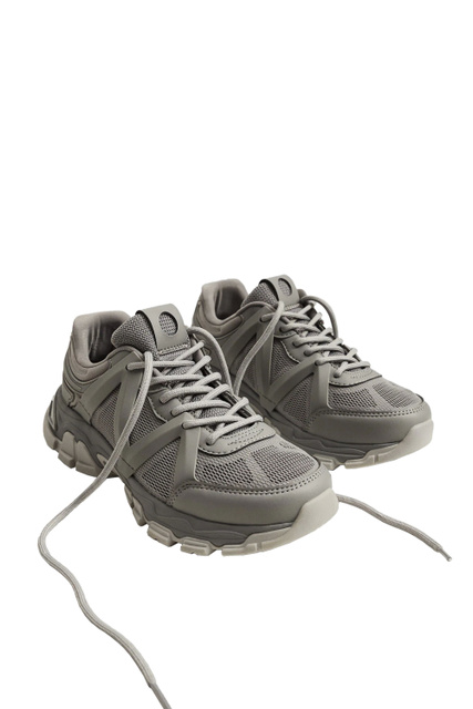Монохромные кроссовки TRACK|Основной цвет:Серый|Артикул:17052881 | Фото 2