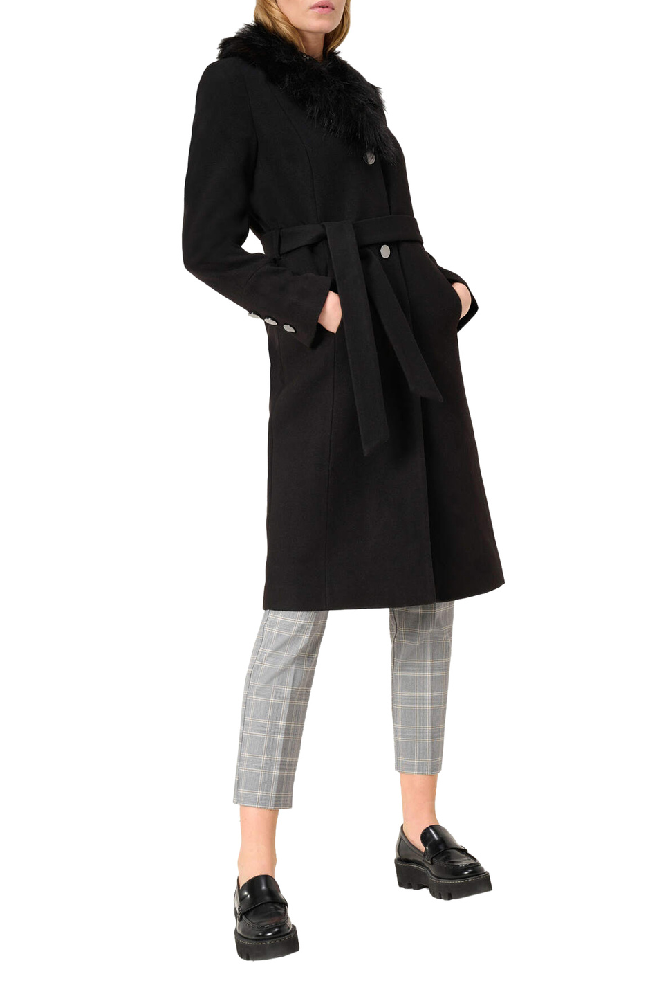 Женский Orsay Пальто со съемным воротником (цвет ), артикул 818003 | Фото 3